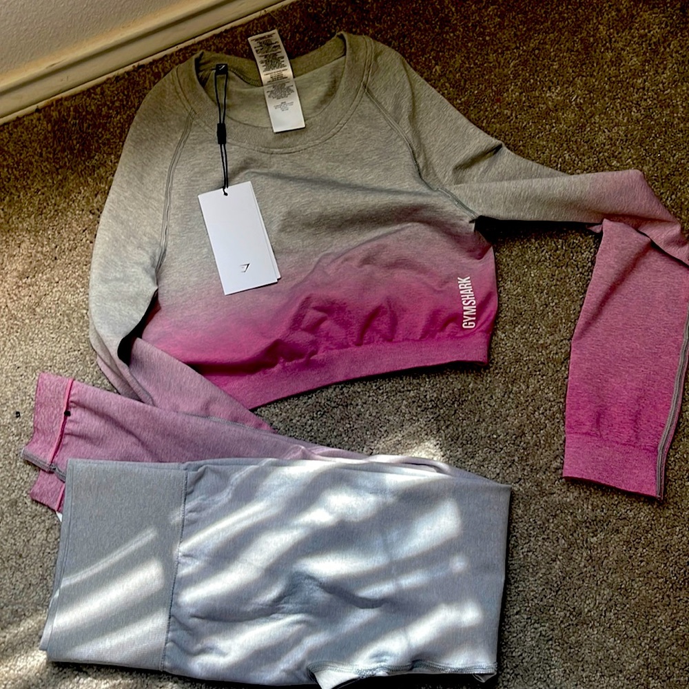 Gym shark sets size medium